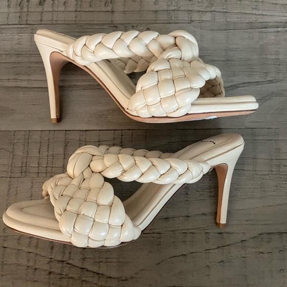 ALEXANDRE BIRMAN Carlotta Braided Leather Stiletto Sandals - Picture 3 of 5